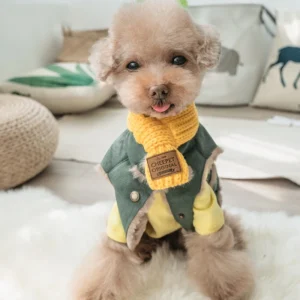 Handmade Christmas Dog Neck Scarf Winter Knit Collar Accessorries Little Cat Small Animal Grooming Chihuahua Yorkie Pet Goods