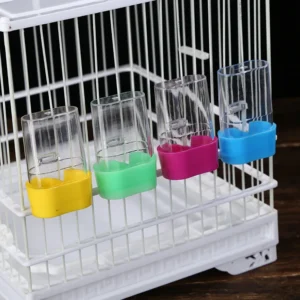 1Pcs Automatic Drinker Bird Supplies Feeder Drinking Cup Water Waterer Clip Pet Dispenser Bottle Bowls Pet Parrot 1 Pcs