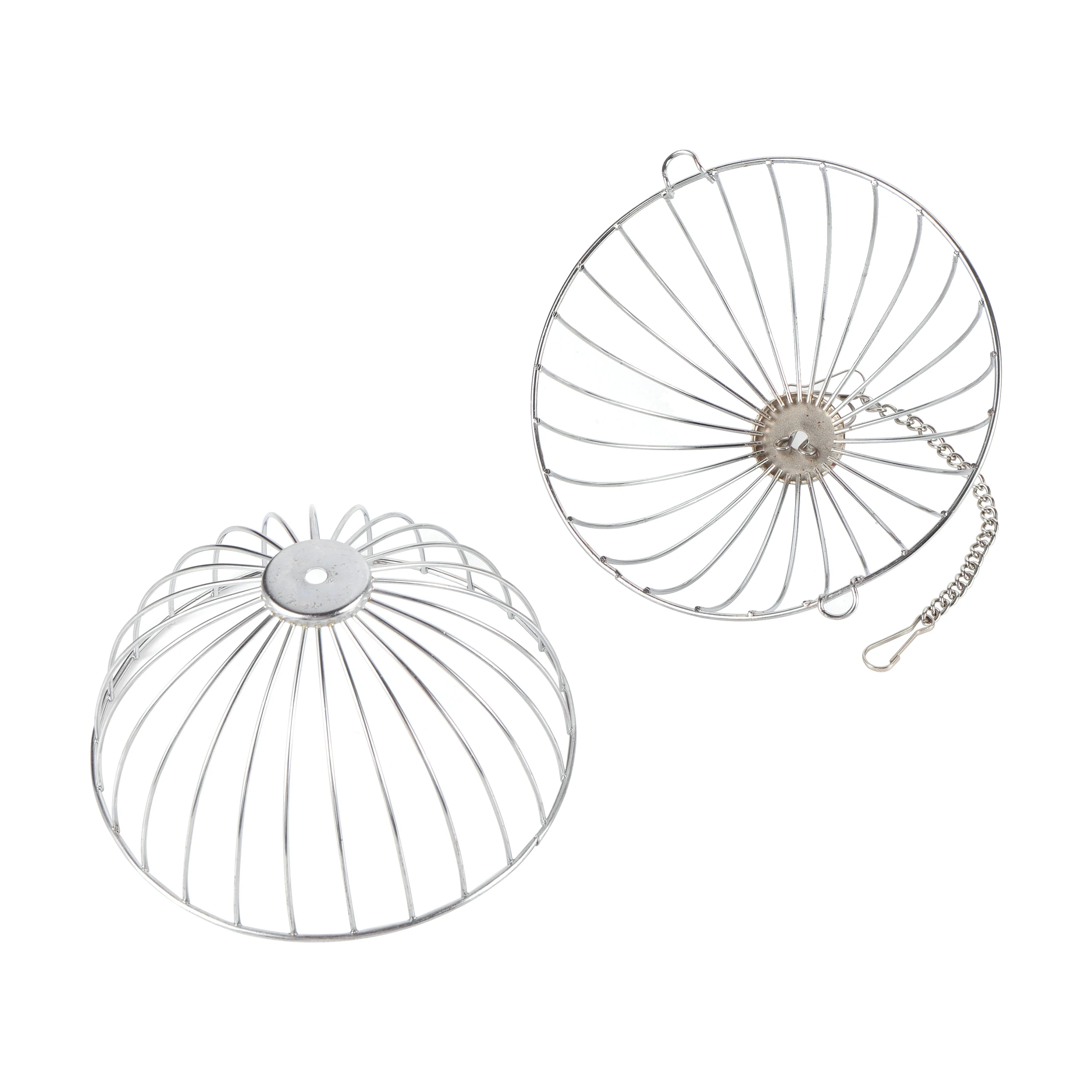 Stainless Steel/Plastic Round Sphere Feed Dispense Exercise Hanging Hay Ball Guinea Pig Hamster Rabbit Pet Toy Pet-Keeping 1Pc - Image 4