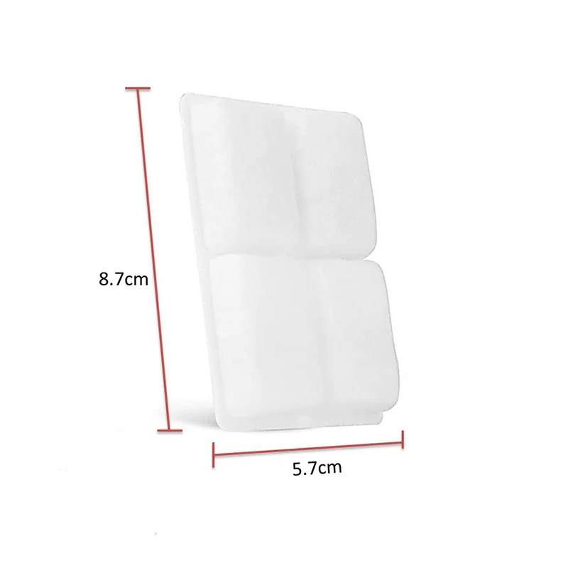 6/12Pcs Square Cat Water Fountain Replacement Filters Automatic Pet Fountain Coconut Activated Carbon Filters for Pet Dispenser - Image 6