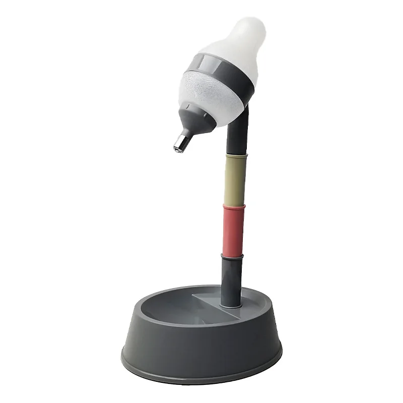 Pet Standing Water Dispenser Cat Dog Standing Bowl with Detachable Pole Automatically Feeding Water Height Adjustable - Image 9