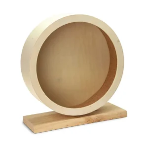 Guinea Pig Rotatory Wheel Multipurpose Pet Sports Balance Toy Non-toxic Wooden Silent Spinner for Hamster Mice Guinea Pigs