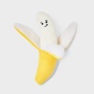 Banana Kicker Plush Cat Toy - Boots & Barkley