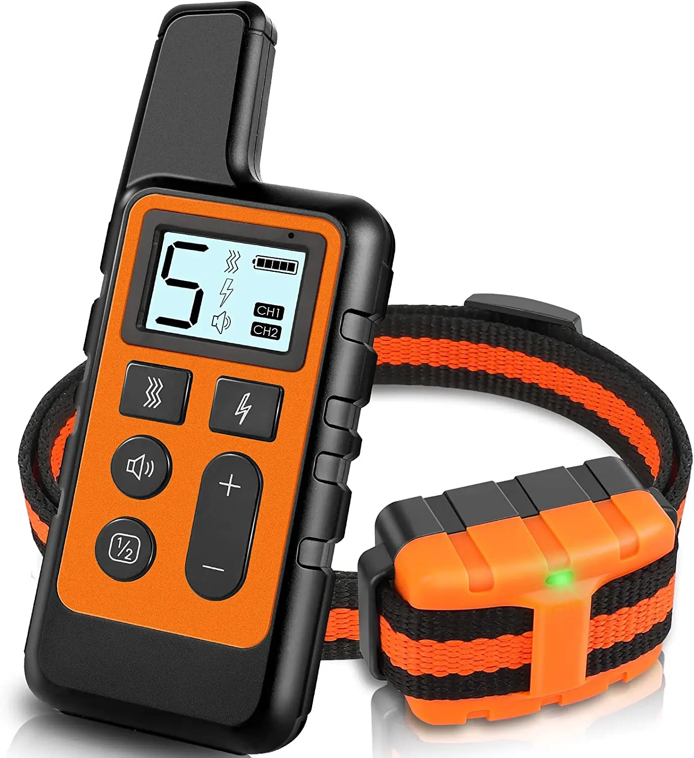 Dog Training Collar Waterproof Rechargeable Shock Collars for Dog with Remote Training Beep Vibration Shock, Electric Dog Collar - Image 8