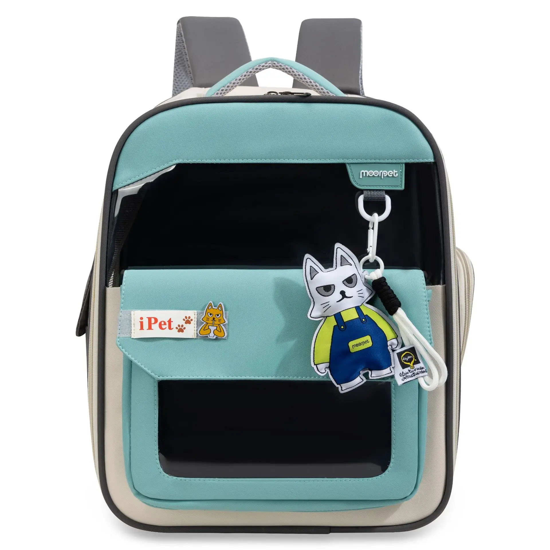 Large-Capacity Multi-Function Pet Carrier Backpack, Large Travel Bag, ventilated, Portable, Hands-Free - Image 8