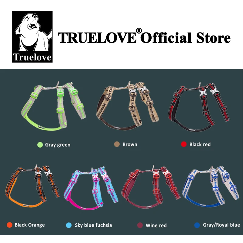Truelove Double H Harness Neoprene Padding Durable Strong Reflective Gow in the Dark Aluminum Alloy Fitting Light Weight TLH6571 - Image 2