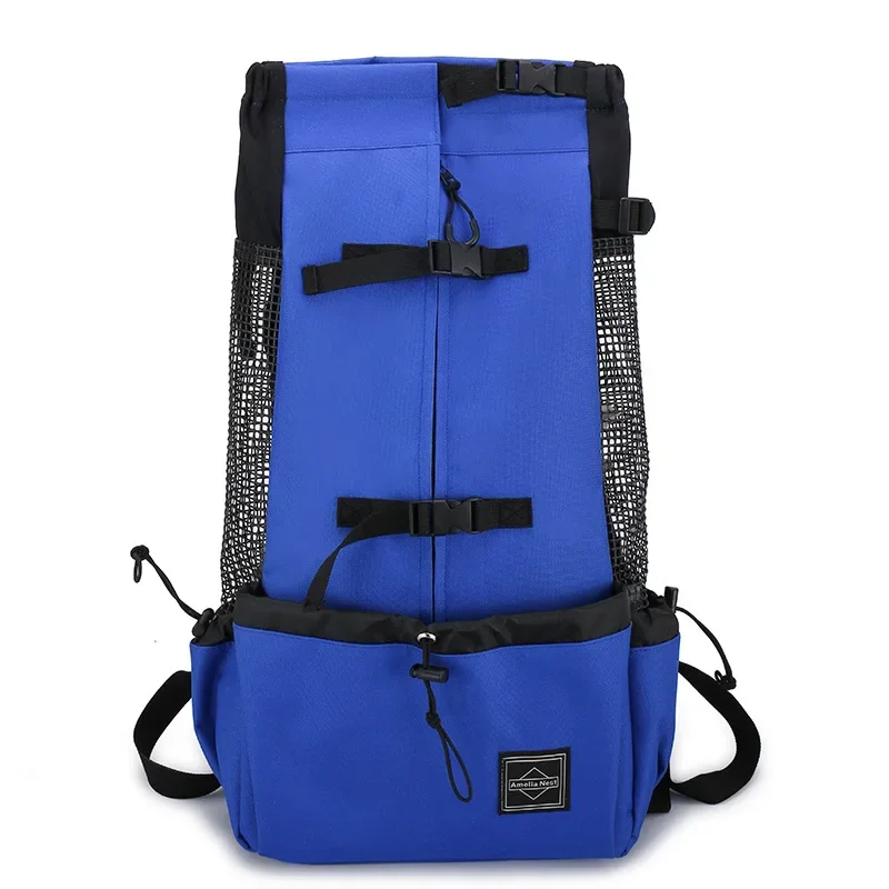 Strong Nylon Dog Carrier Backpack for Small Medium Dogs High Quality Breathable Cycling Backpack for Outdoor Travel Pet Supplies - Image 11