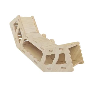 Hamster Burrow Tunnel Cave Ramp Sturdy Accessories 30x7.7x12cm Hiding Space