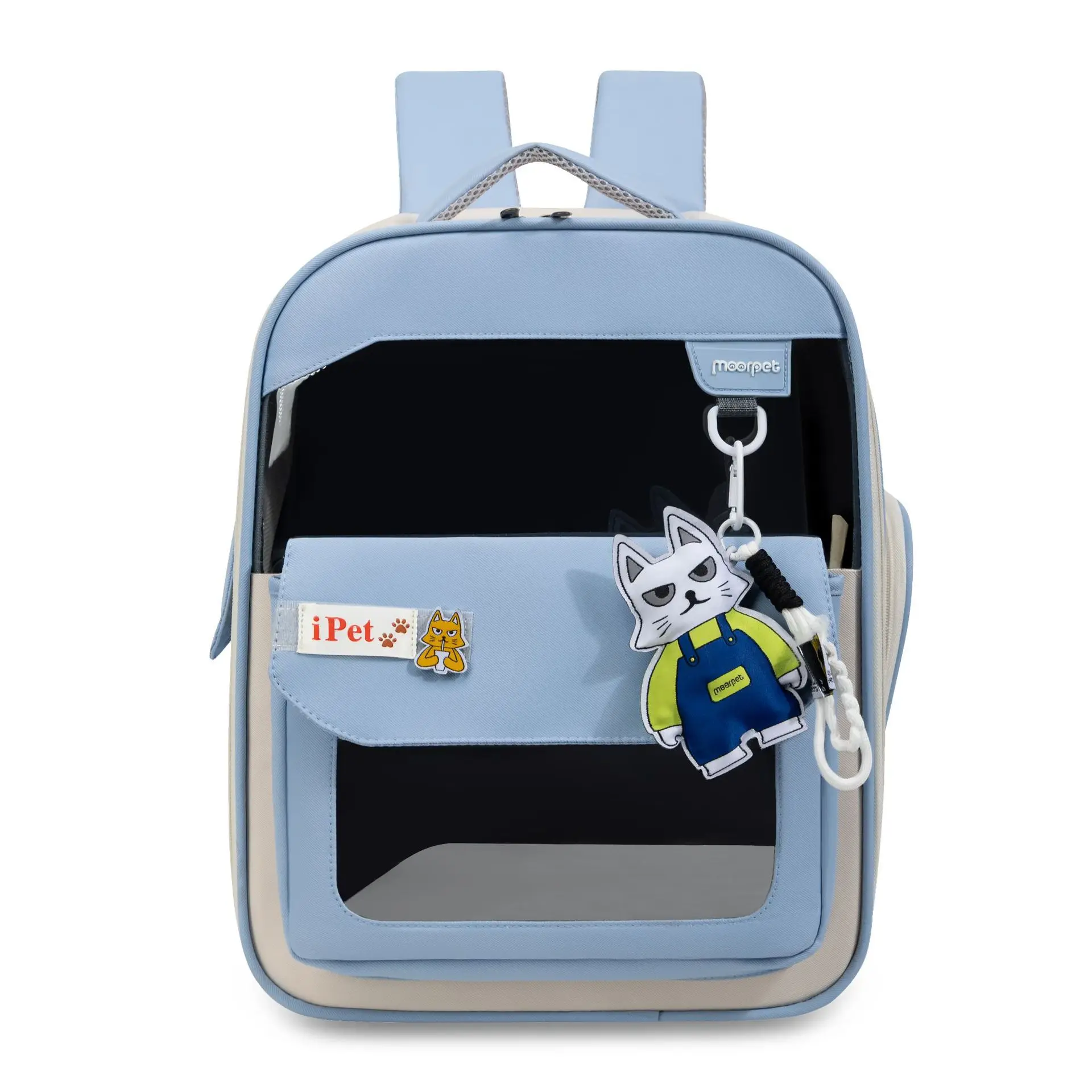 Large-Capacity Multi-Function Pet Carrier Backpack, Large Travel Bag, ventilated, Portable, Hands-Free - Image 7