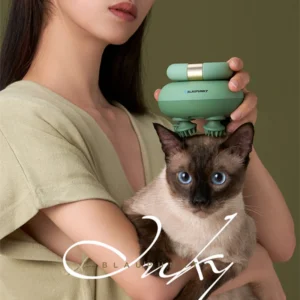 Blaupunkt-Smart Hair Scalp Massager, IPX7 Waterproof Head Massage Claw, Electric Automatic Cat Laughing Toys, 1200mAh USB Chargi