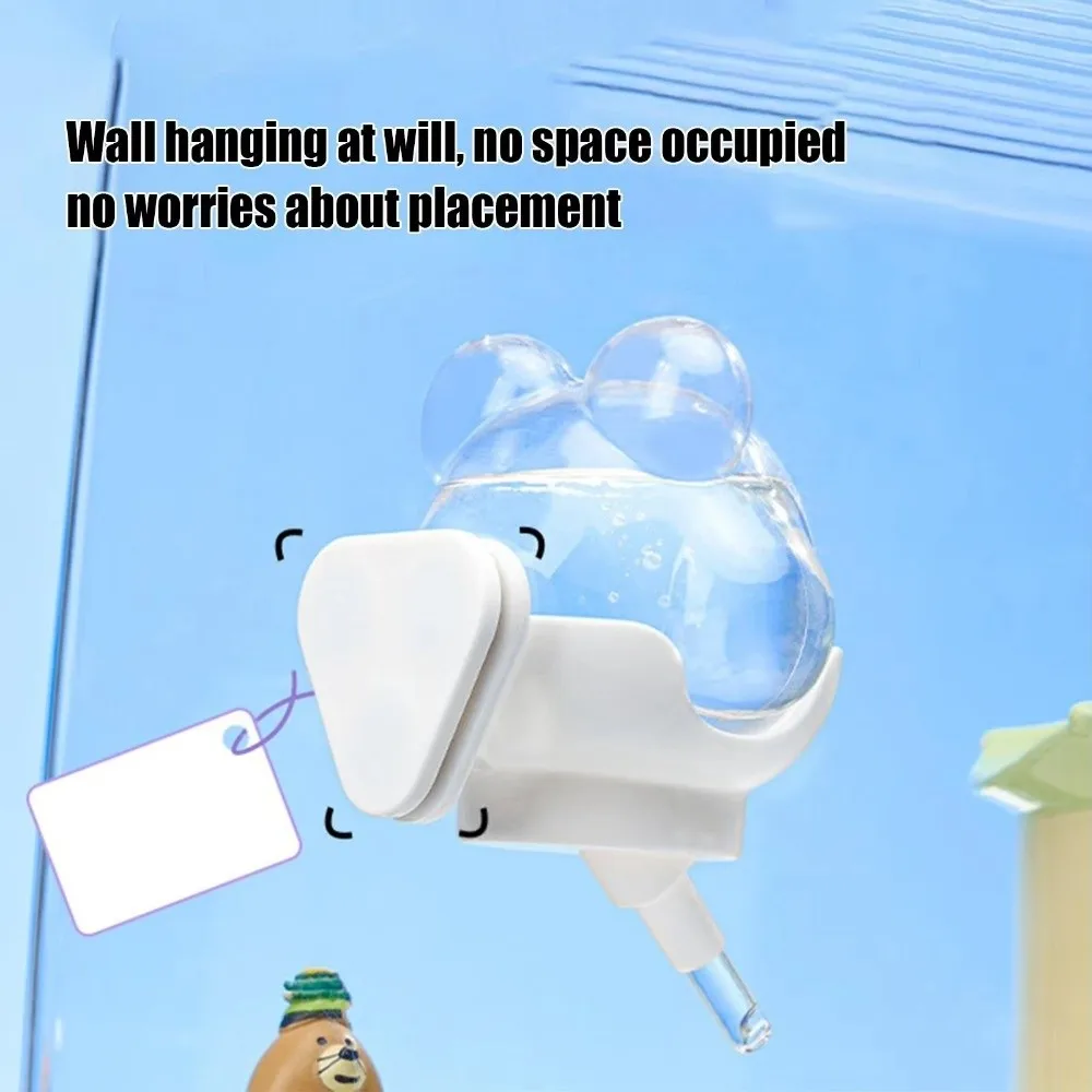 Prevent Dripping Hamster Magnetic Kettle Automatic Wall Mounted Pet Water Dispenser Magnetic Rack 220ml Vacuum Water Feeder - Image 5