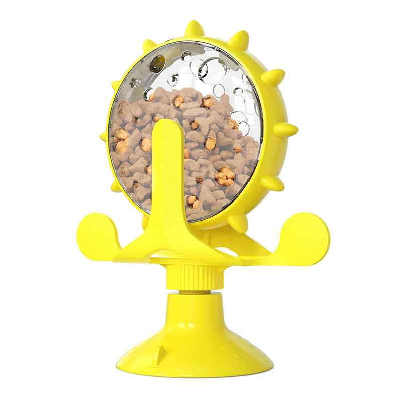Pet Cat Food Funnel Spinning Windmill Interactive Training Cat Puzzle Toy Compatible with Windmill-Style Cat Food Funnels 1PC - Image 8