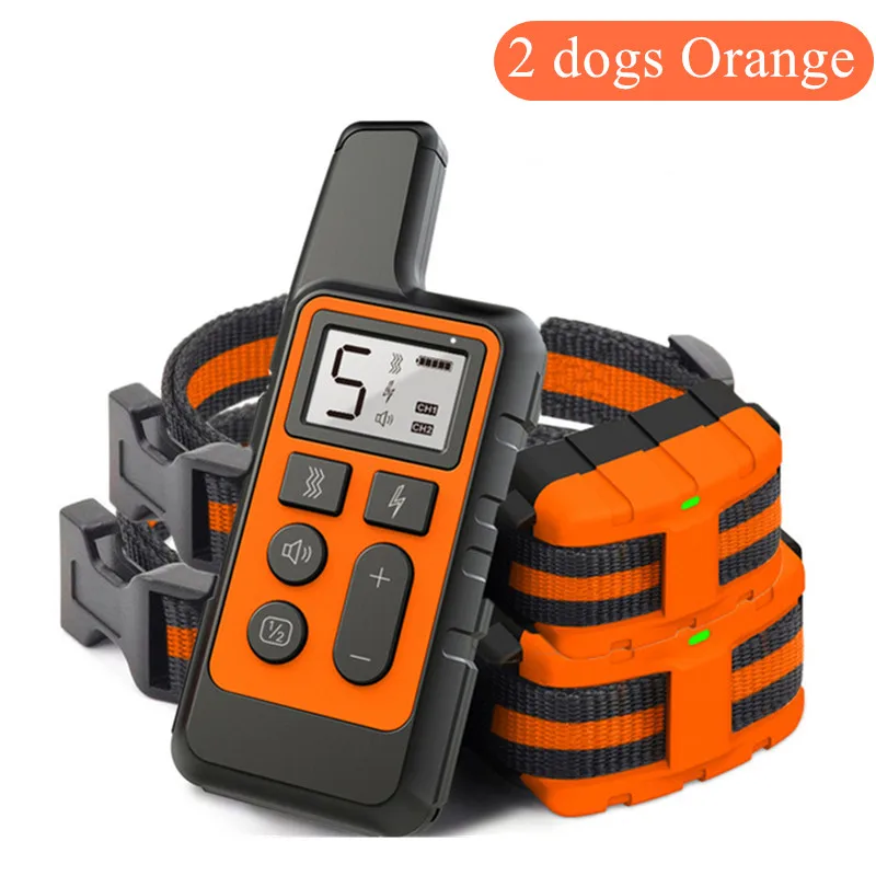 Dog Training Collar Waterproof Rechargeable Shock Collars for Dog with Remote Training Beep Vibration Shock, Electric Dog Collar - Image 9