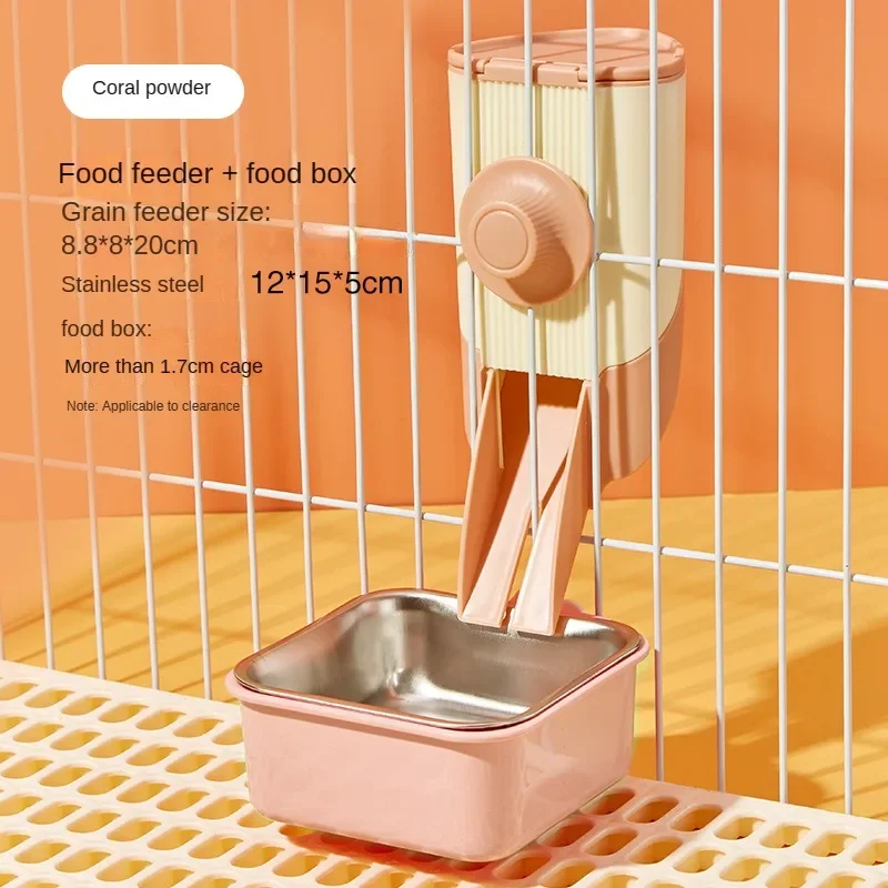 500ML Pet Chinchilla Hanging Feeding Waterer Easy Install Pigeon Rabbit Small Animal Automatic Feeding Water Bowl Pet Products - Image 8