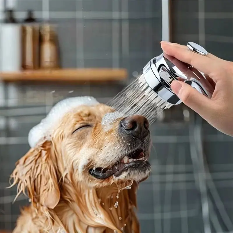 Pet Shower Head Bath Brush Dog Cat Washer Accessory Sprinkle Comb Pet Washing Supplies Animal Spa Massage - Image 4