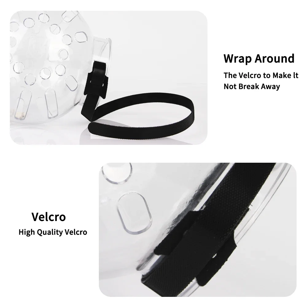 Cat Muzzle Anti-Bite Breathable Protective Space Hood Anti-Licking Grooming Mask Cats Bathing Grooming Bag Small Pets Supplies - Image 4