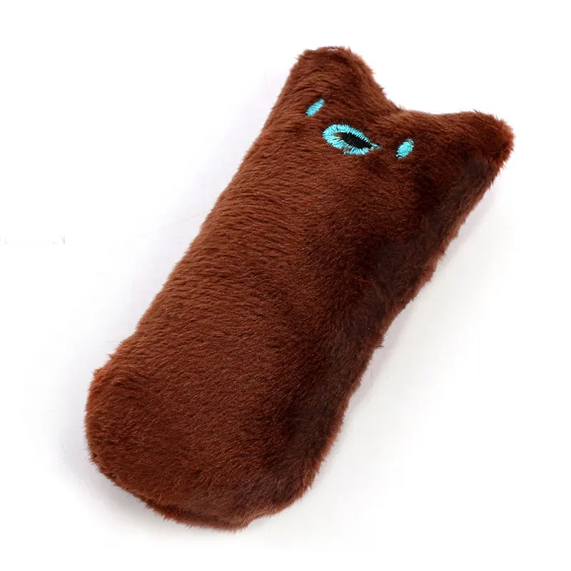 Teeth Grinding Catnip Toys Cute Funny Interactive Plush Teeth Grinding Relaxation Cat Chewing Vocal Toy Bite-resistant Pet Toys - Image 11