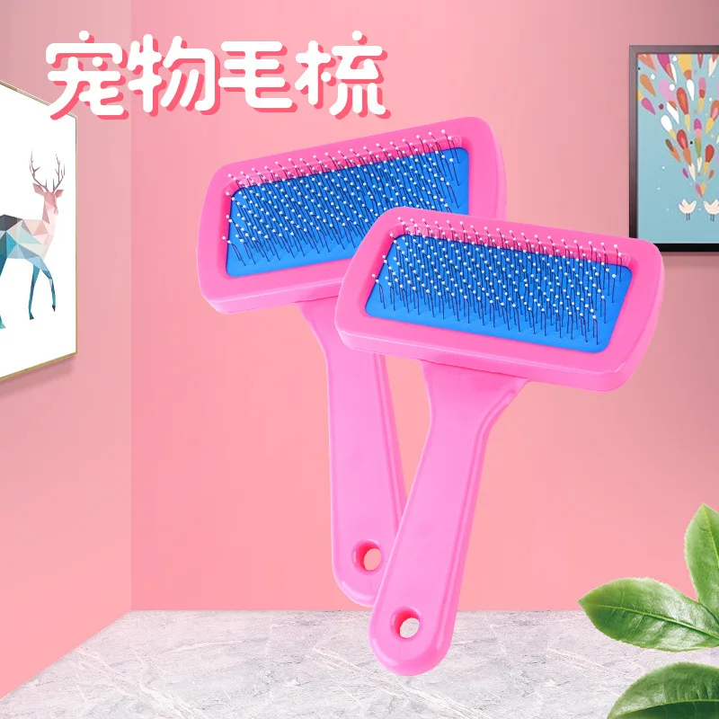Pet Rabbit Brush Grooming Comb Dutch Pig Dogs Combs Dry Cleaning Brushes Guinea Pig Peines Pets Grooming Needle Comb for Rabbits - Image 3