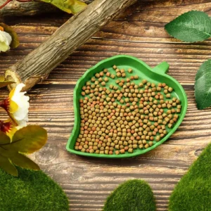 Reptile Feeder Food Water Bowl Leaf Shape  Food Water Bowl For Turtle Lizards Hamsters Snakes Tortoise Gecko Small Pets Feeder