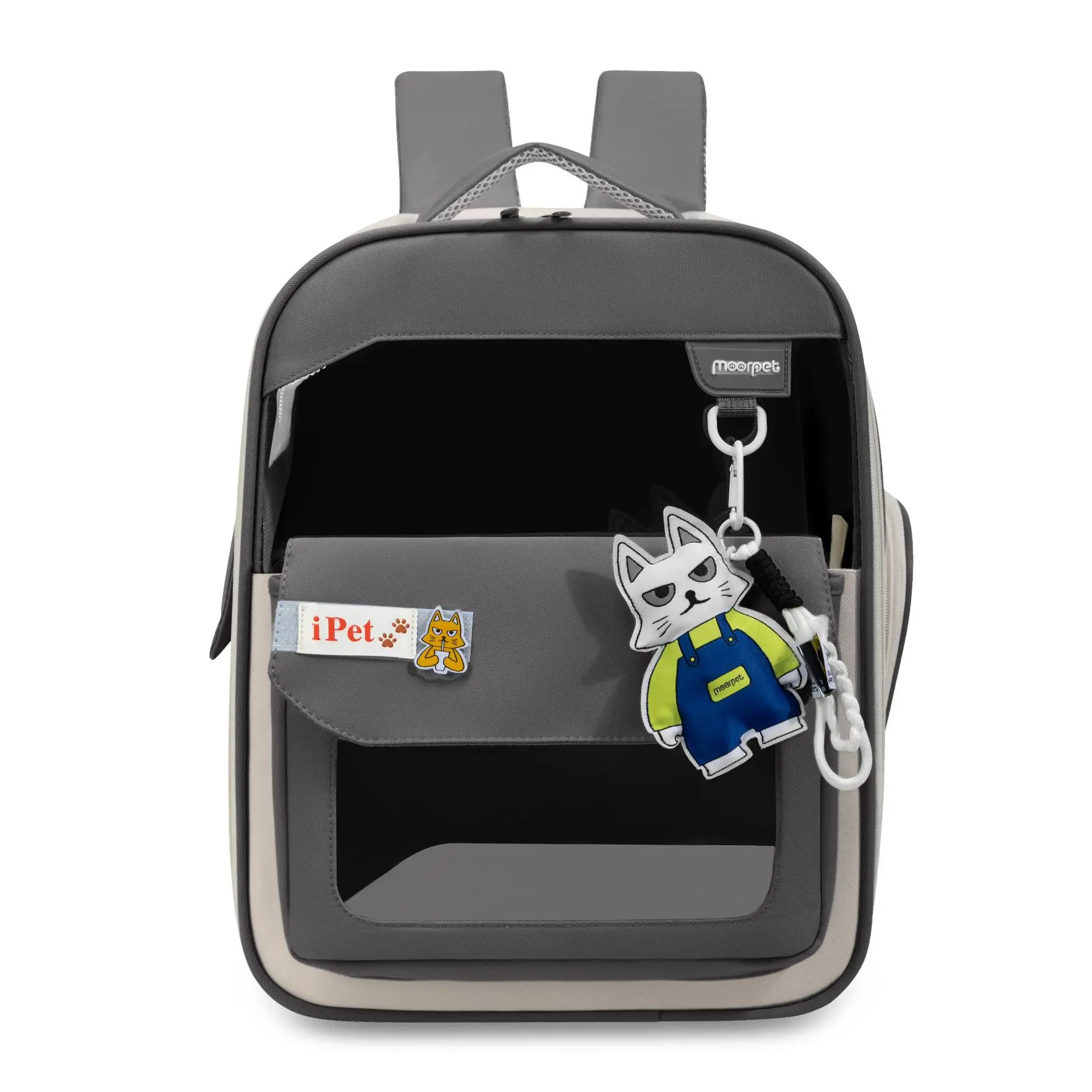 Large-Capacity Multi-Function Pet Carrier Backpack, Large Travel Bag, ventilated, Portable, Hands-Free - Image 9