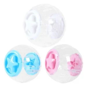 Hamster Running Ball Clear Hamster Training Exercise Toy Pet Jogging Ball Toy Exercise Ball Play Pet Daily Fitness Entertainment
