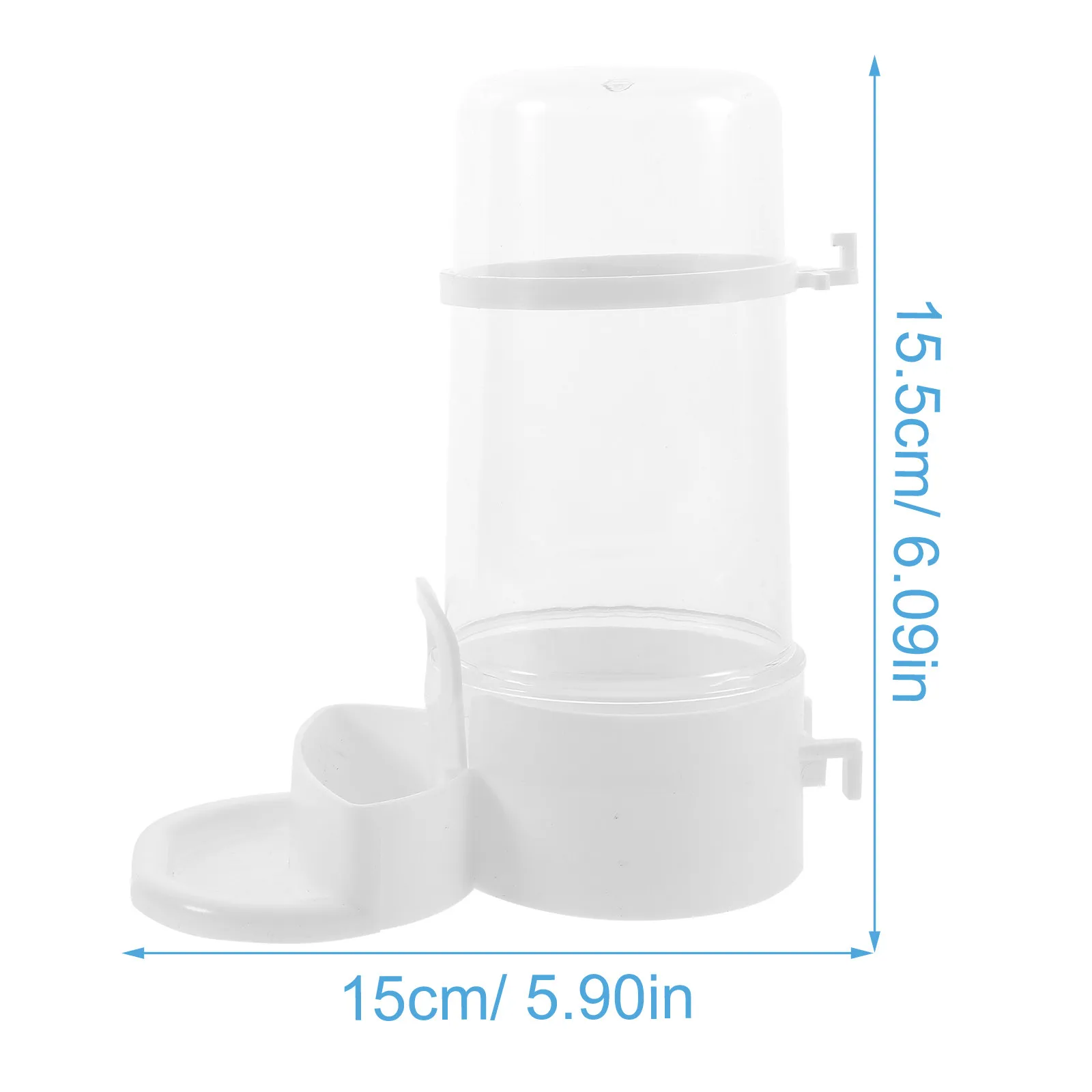 2Pcs Small Pet Automatic Feeder Rabbits Hamster Drinking Bowl Self Dispensing Water Dispenser Pet Automatic Feeder - Image 3
