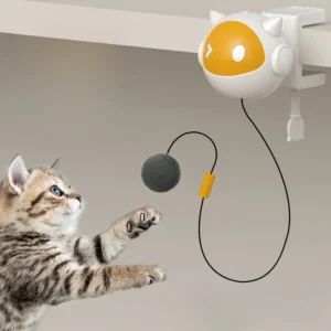 Automatic Lifting Cat Toy Ball Interactive Electric Pet Toy Self Moving Hair Ball Fun Hilarious Cat Balls Toys Pet Supplies