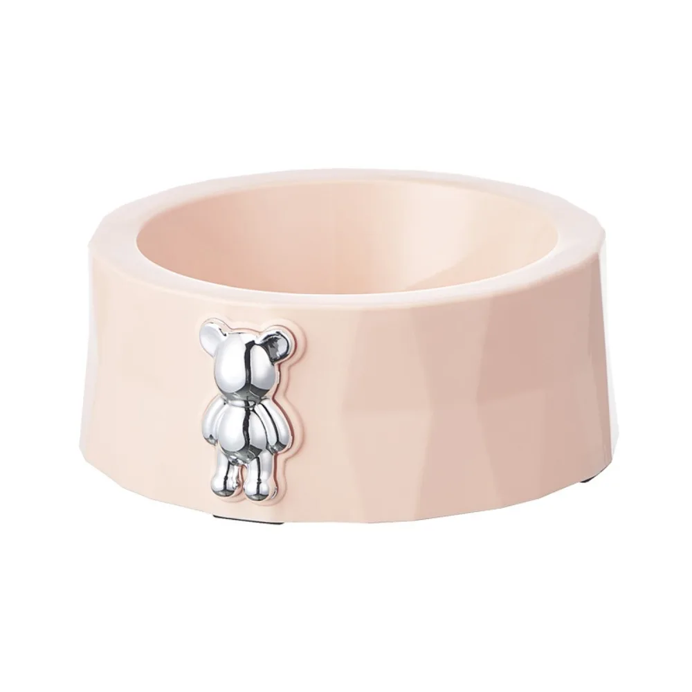 Cat Bowl Dog Bowl New Brick and Stone Bear Pet Bowl Stainless Steel Dog Bowl Detachable and Easy to Clean Cat Food Bowl - Image 10