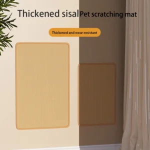 Sisal mat cat scratching board nest wear-resistant and non-shedding cat claw board anti-cat scratching wall cat toy protection