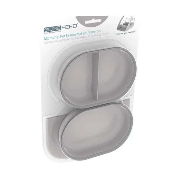 Sure Petcare SureFeed Steel Bowl Set, Compatiable SureFeed Microchip Pet Feeder, SureFeed Connect and Sealed Pet Bowl - Image 2