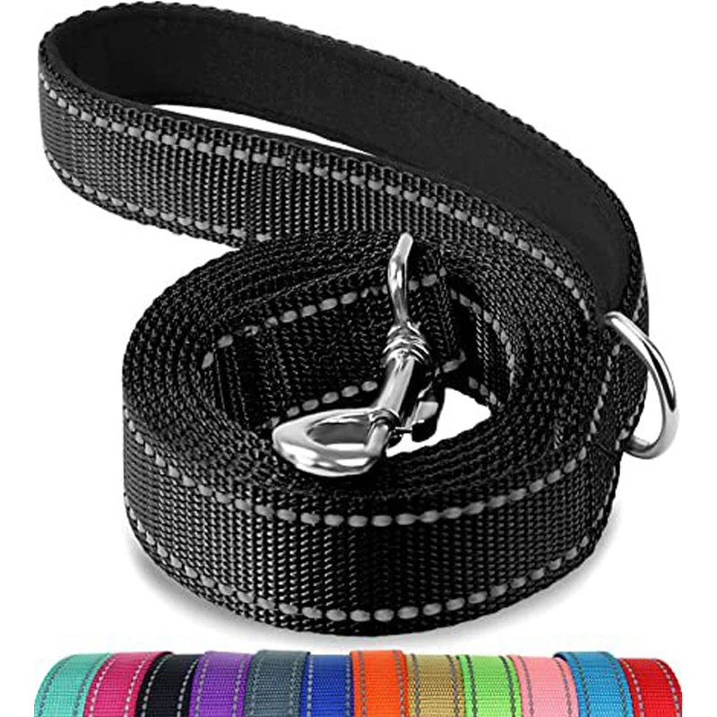 Small Medium large Dogs Reflective Collar Walking Traction Rope Safety Pet Collar Night Soft Adjustable dog collar Pet Supplies - Image 7