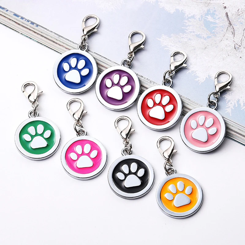 Customizable Dog Collar Address Tags for Dogs Medal with Engraving Name Kitten Puppy Accessories Personalized Cat Necklace Chain - Image 3