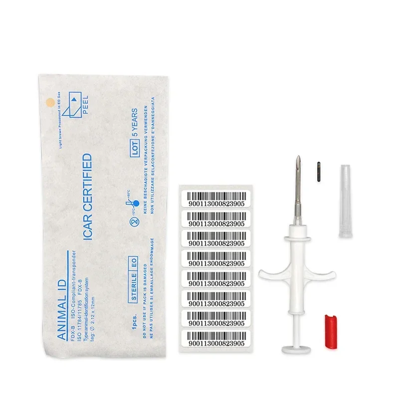 20pcs Pet Microchip 134.2KHz Animal Syringe EM4305 ID Chip ISO11784/11785 FDX-B Animal Injection Microchip For Dog Cat - Image 6