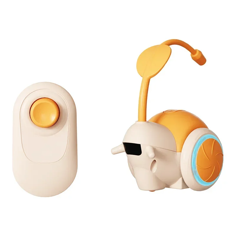 Cat Toys Car for Bored Indoor Adult Cats Remote Control Cat Toy with 4 Directions LED Lights Interactive Remote Control Toy - Image 6