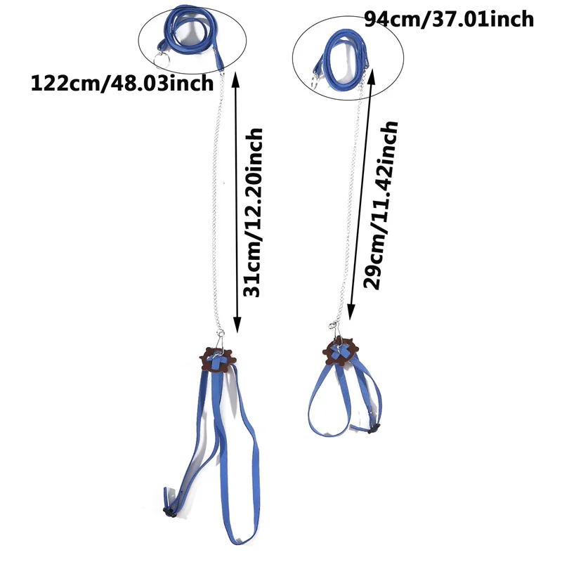 Turtle Traction Belt Control Rope Training Belt Outdoor Walking Leash Harness Reptile Leash Pet Supplies PU Leather Pet Traction - Image 6