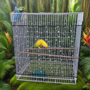 1 PC Parrot Cage Mesh Cover Anti-Fly Feathers Anti-Spill Dustproof Breath Universal Mesh Dust Cover Anti-Mosquito for Bird Cage