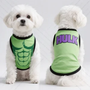 2025 Pet Dog Clothing Dog Vest The Hulk Muscle Pattern Quick Drying And Breathable Novel Pet Garments Exclusive For Cute Pets