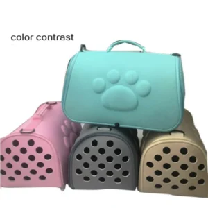 Pet supplies EVA cat and dog travel bag, breathable handheld and shoulder bag for cats and dogs
