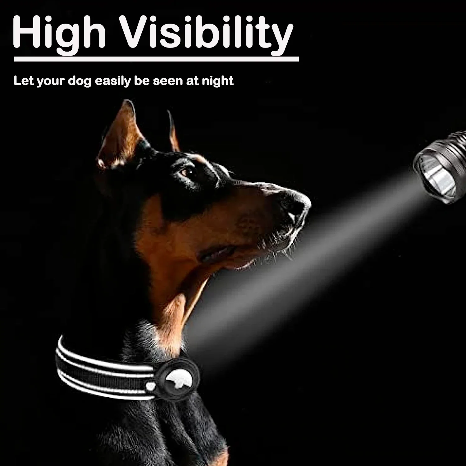 New For Apple Airtag Pet Dog Collar Anti-Lost Reflective Protective Tracker WaterProof For Pet Dog Cat Dog Positioning Collar - Image 6