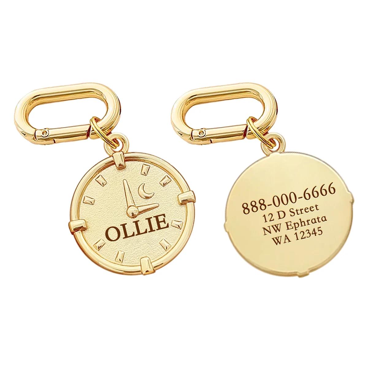 Memopaw Design Personalized Pet Dog Name Tag Copper Free Engraving Anti-lost Collars Tag for Dogs Cats Nameplate - Image 9
