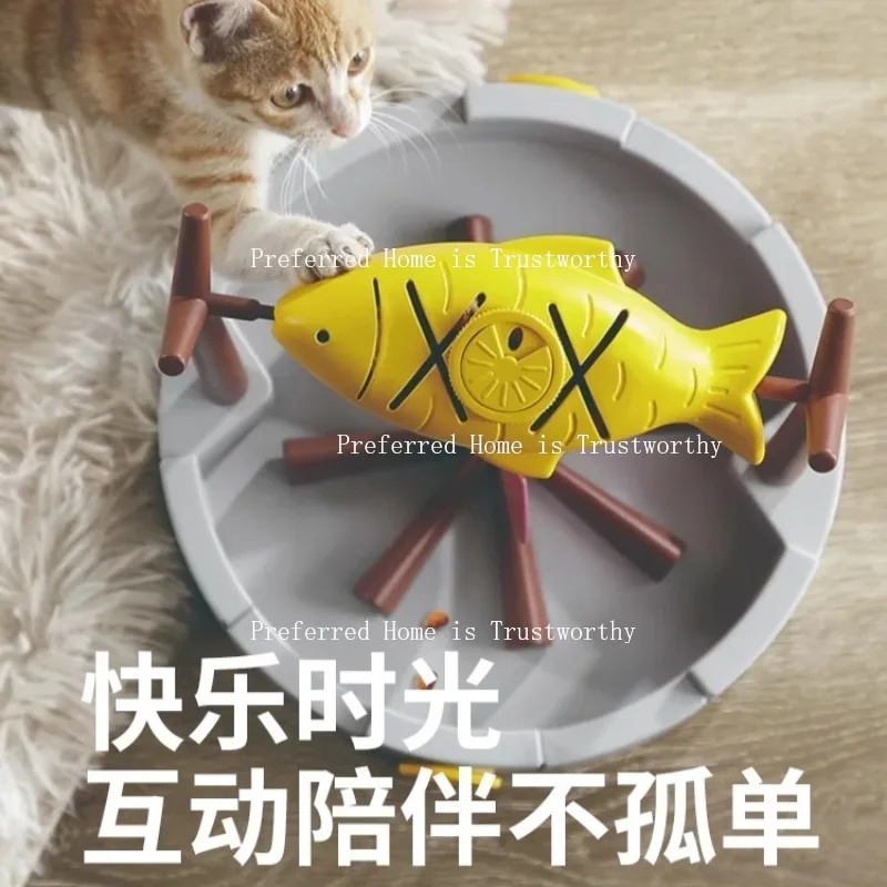 Suitable for Grilled Fish, Cat Toys, Freeze-dried Snacks, Hidden Food Containers, and Self Entertaining Cat Products - Image 4