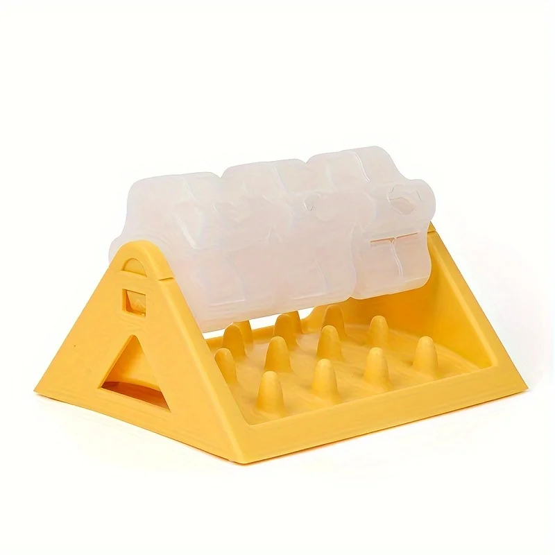 Interactive Dog Toys Food Dispenser Toy - Puzzle Feeder with Leak-Proof Design Slow-Feeding Design Durable PP Material for Dogs - Image 9