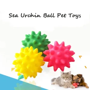 3pcs Pet Toy Sea Urchin Ball Reflected Sound Toys Pet Dog Bite Toys Pet Products Accessories Dog Supplies Juguetes Para Perros