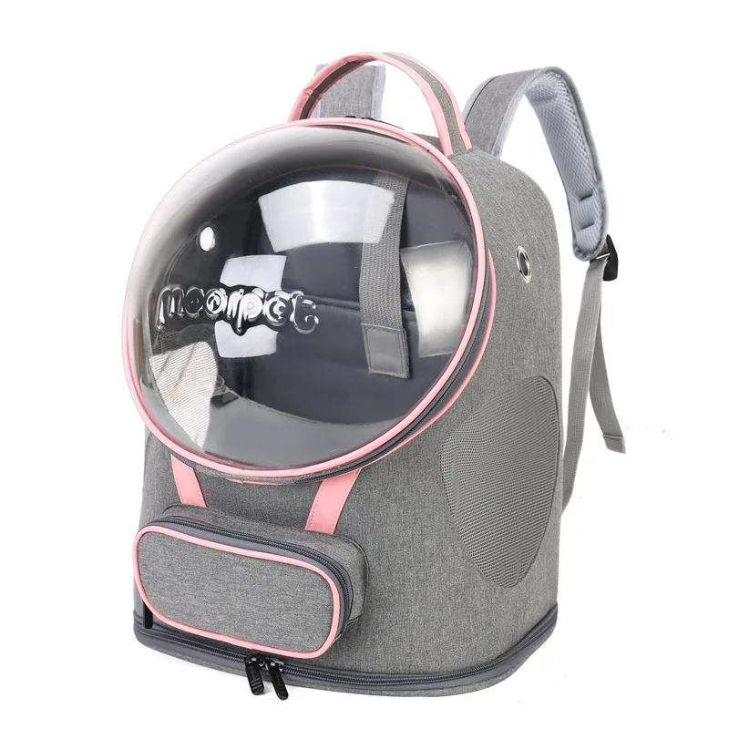 Pet Cat Outdoor Carrier Space Backpack Transparent Large Opening Breathable Carrying Bag for Pet Products Supplies - Image 3