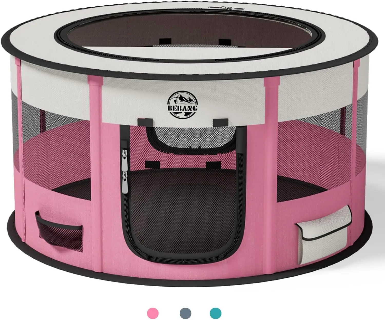 Dog Playpen Puppy Play Pen Indoors Pet Crate Small Dog Cage Portable Foldable Cat Kennel for Kitten Hamster Rabbit Bunny