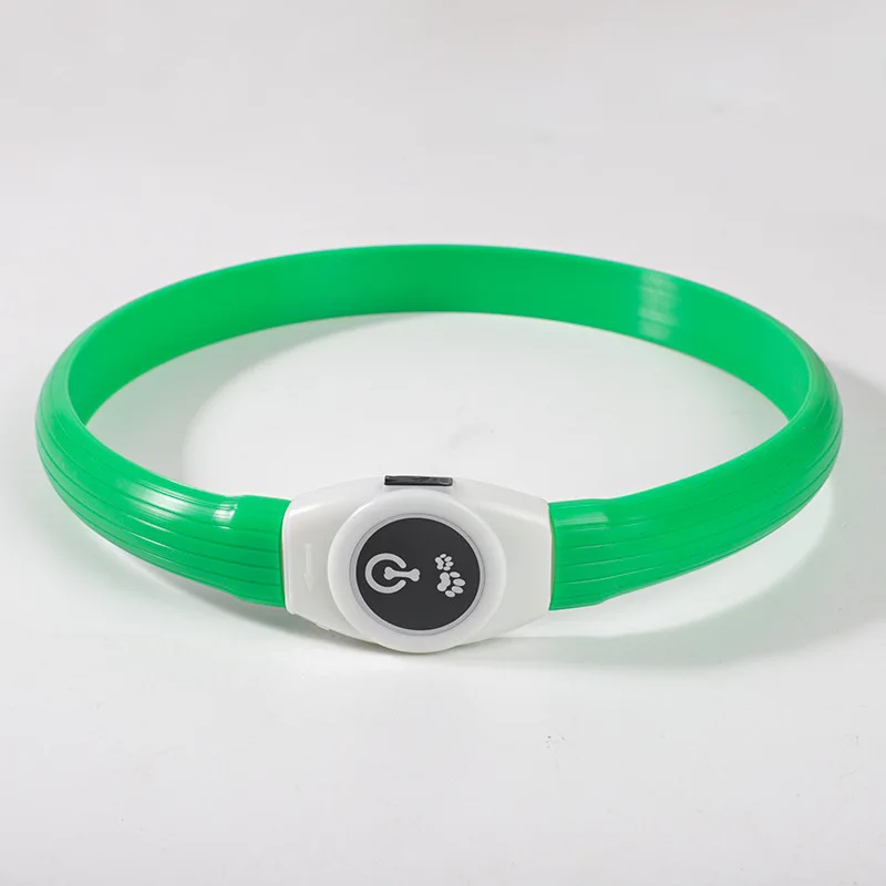 New Led Luminous Dog Collar PVC Waterproof , For Large Medium Small Dogs Collar Usb Light Night Safety Pet Glowing Accessories - Image 11