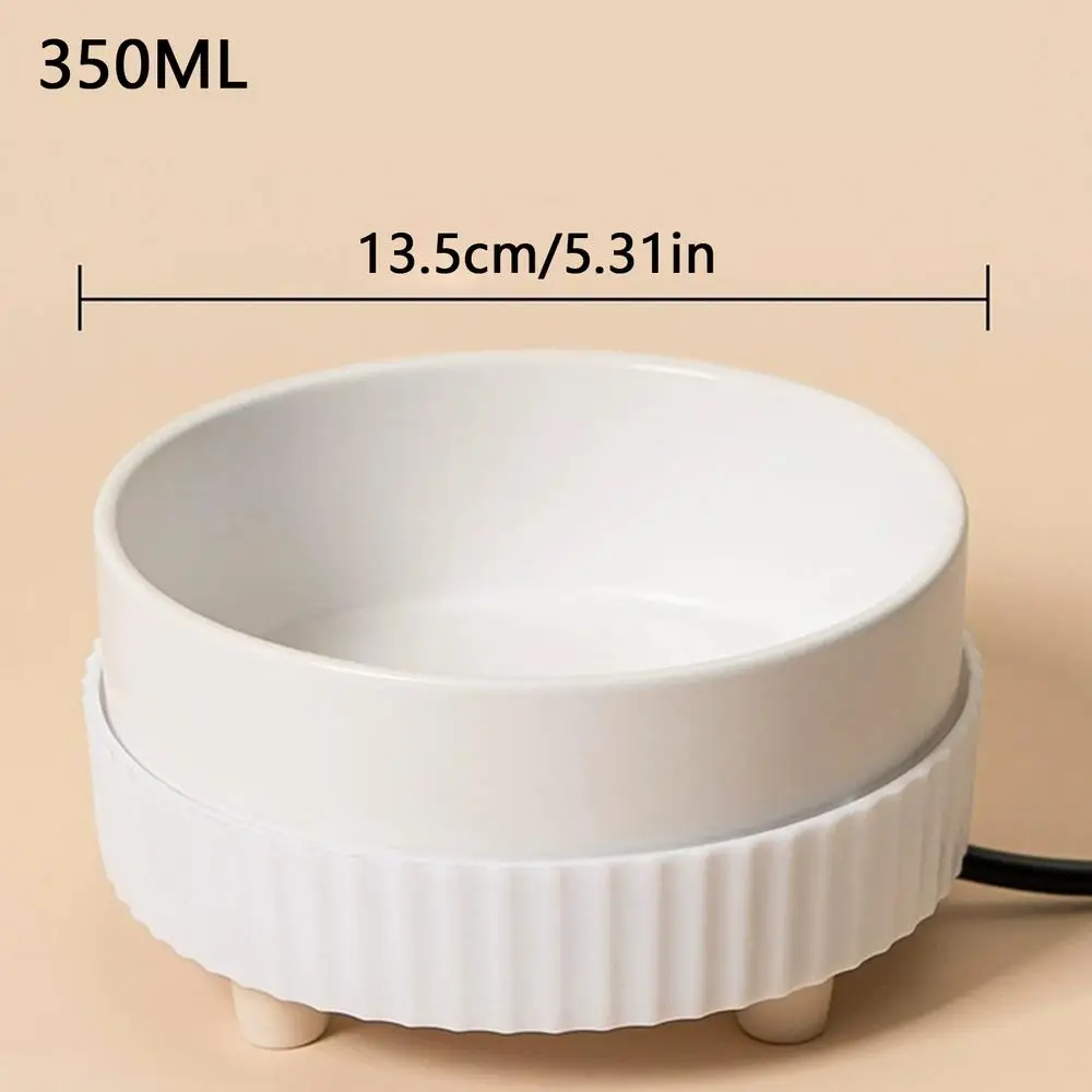 Heated Dog Water Bowl Rechargeable Pet Water Bowl Heater Quiet Pet Water Bowl Heater Animal Drinking Bowl Pet Water Dispenser - Image 8