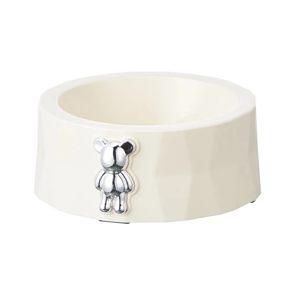 Cat Bowl Dog Bowl New Brick and Stone Bear Pet Bowl Stainless Steel Dog Bowl Detachable and Easy to Clean Cat Food Bowl - Image 7
