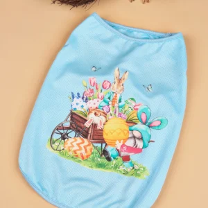 Easter Dog Vest Everyday Dog Hoodie and Holiday  Pet T-shirt for Puppy and Cats