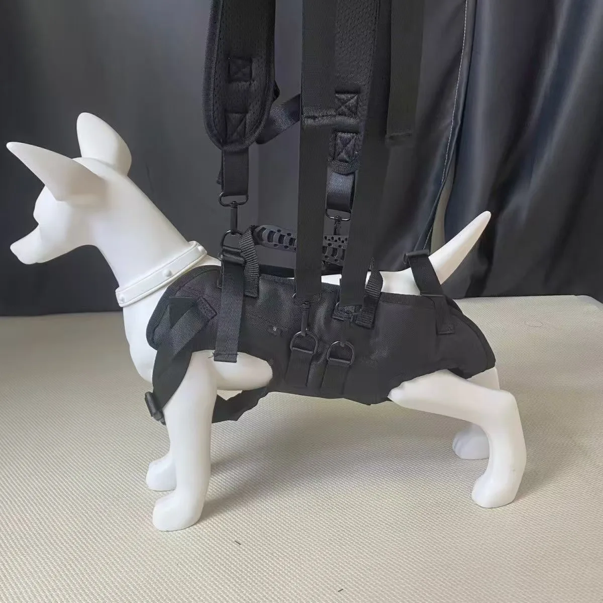 Pet Travel Backpack(3 sizes) Shoulder Carrier Outdoor Hiking Walking Durable Comfortable Oxford Fabric Dog/Cat Carrier - Image 4